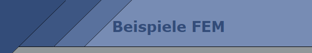 Beispiele FEM