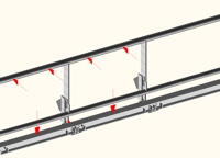 Statikmodell Schienenanlage Statikmodell Schienenanlage