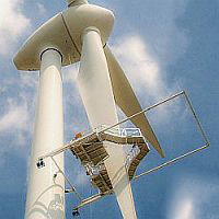 Rotorblatt-Befahranlage Rotorblatt-Befahranlage