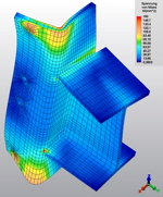 Spannungsanalyse Auflageneinh�ngung